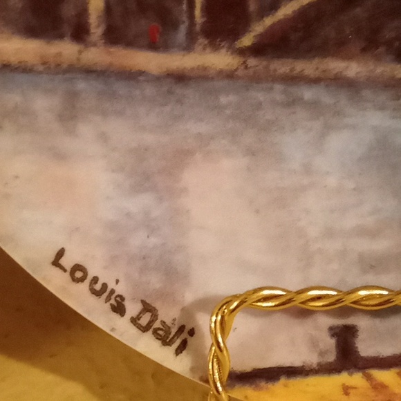 Pont Alexandre III Collector Plate - Picture 3 of 11